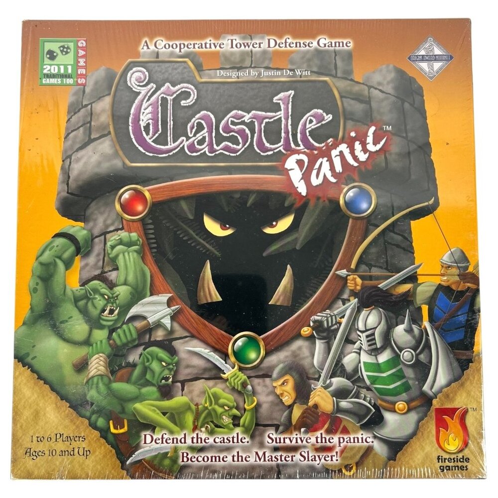 Castle Panic Cooperative Tower Defense Board Game By Fireside Games 1-6 Players